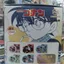 Huy hiệu Pin hộp mù Detective Conan 75mm kèm thẻ nhân vật Hàng hóa Anime