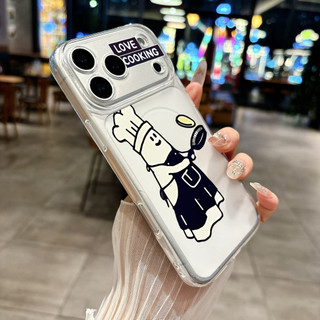 Ốp Lưng IPhone 13 15 11 17 16 12 14 ProMax  Người đầu bếp nhỏ 7 8Plus XR X XS Max