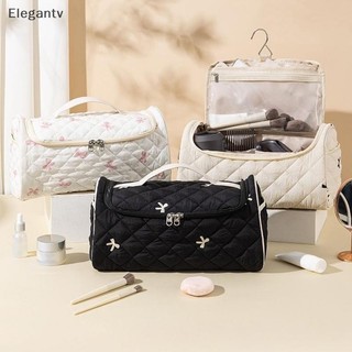 EGN Quilted Du Lịch Dành Cho Airwrap Cotton Dụng Cụ Tóc Túi Du Lịch Có Thể Treo Túi Bảo Quản Có Móc N