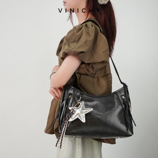 Túi xách nữ đeo vai VINICHY, tote dung tích lớn size 28cm HA773