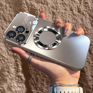 Ốp bảo vệ vỏ cứng chống sốc, Thích hợp cho iPhone 16 PRO MAX, 14, 13, 12, 11, 15 PRO MAX và 15 Plus, Bao bì mờ, Chống sốc, Phim bảo vệ có ống kính, Hỗ trợ sạc không dây