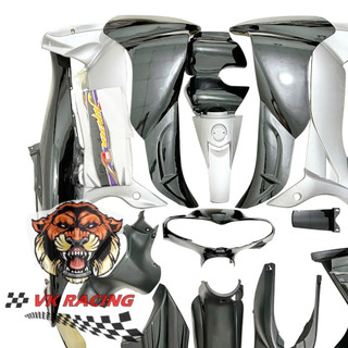 Dàn áo Jupiter V màu đen bạc - tặng team 3 lớp