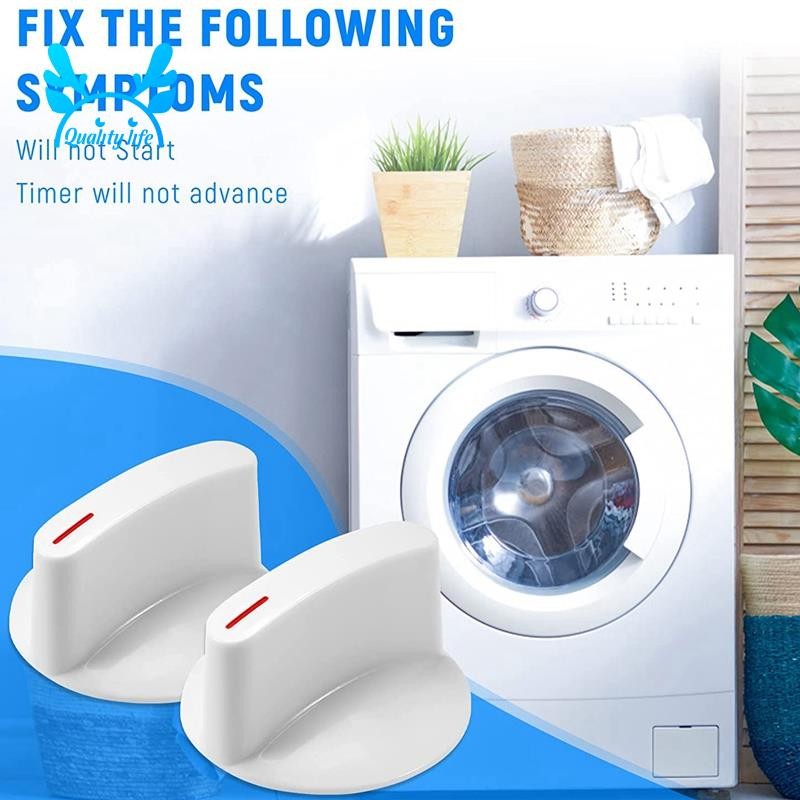2 Gói Núm Máy Sấy WH1X2271, Thay Thế Cho Các Bộ Phận Máy Sấy Thay Thế 123C7931 EA271094 PS271094