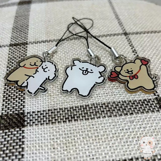 【Chamvn】Dây chuyền điện thoại Acrylic hình cún con dễ thương cho cặp đôi