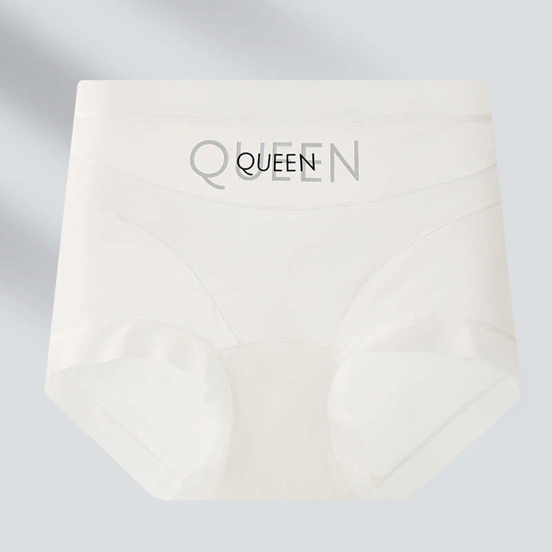 Shop Quần Lót Nữ Mũi Nhọn Bụng Cao Cấp Nữ 2025 Phong Cách Mỏng Lụa Băng Liền Mạch Thoải Mái Thoáng Khí Cơ Thể @ -