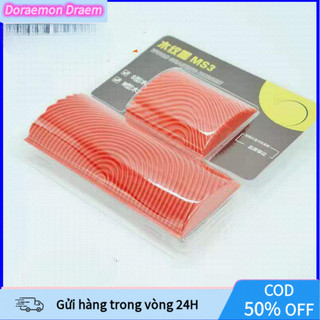 【COD】Bộ Dụng Cụ Tạo Vân Gỗ Chất Liệu Cao Su Tổng Hợp, Màu Đỏ, Dễ Dàng Vệ Sinh, Tái Sử Dụng Nhiều Lần, Tiện Lợi, Giá Rẻ