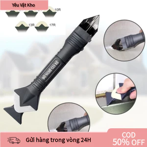 Bộ Dụng Cụ Miết Keo Silicon Chất Liệu Cao Cấp, Kèm 5 Đầu Miết, 3 Trong 1, Có Thể DIY Tại Nhà, Tiện Lợi, Chất Lượng Tốt