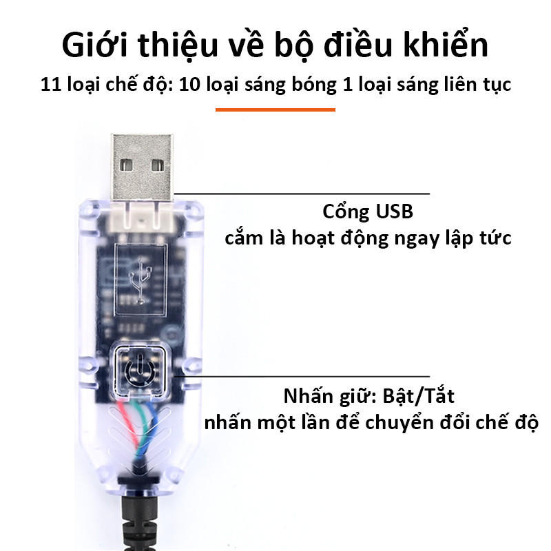 Đèn LED trang trí kính hậu ô tô，Đèn mắt quỷ xe tải，Đèn mắt quỷ năng động đa chế độ USB