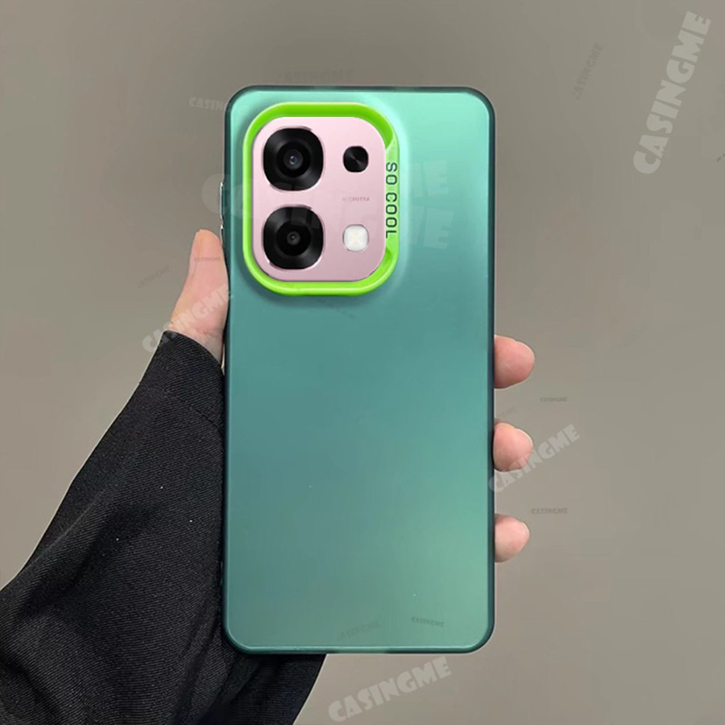 OPPO A6 Pro 5G 2025 Mạ Sang Trọng Aurora Skin Matte Casing Cho OPPOA6Pro OPPO A6 A 6 A6Pro A6 Pro A6i 4G 5G 2025 Ốp Điện Thoại Bảo Vệ Camera Nhiều Màu Sắc Ốp Lưng Chống Sốc