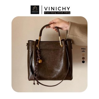 Túi xách nữ đeo chéo, đeo vai VINICHY size 30cm để vừa a4 HA786