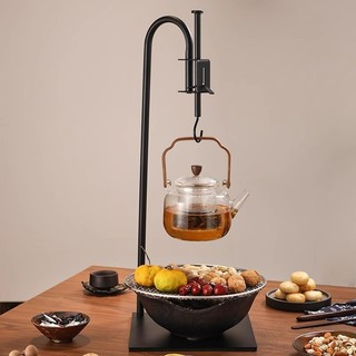 Giá Treo Ấm Trên Bếp Đun Bằng Thép (Sản Phẩm Có Thể Điều Chỉnh Lên Xuống)