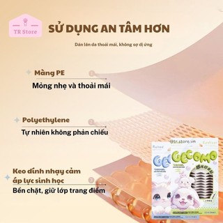 Miếng Dán Eyeliner Gecomo Kẻ Mắt Chống Thấm Nước Dành Cho Người Mới Bắt Đầu
