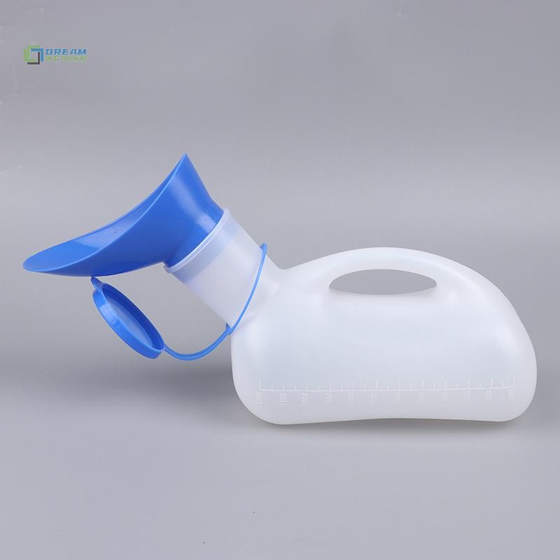 [Dream] 1200ml Nữ Nam Nhựa Di Động Di Động Nhà Vệ Sinh Ô Tô Du Lịch Cắm Trại Đi Bộ Đường Dài Đi Tiểu Du Lịch Ngoài Trời Supplli mới