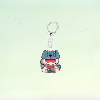 Transformers Acrylic Keychain Optimus Prime Bumblebee Anime Peripherals Originality Personality Pendant Fashion