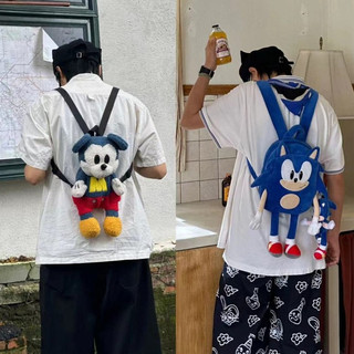 2026 Mới Sonic Mickey Hoạt Hình Ba Lô Sang Trọng Dễ Thương
