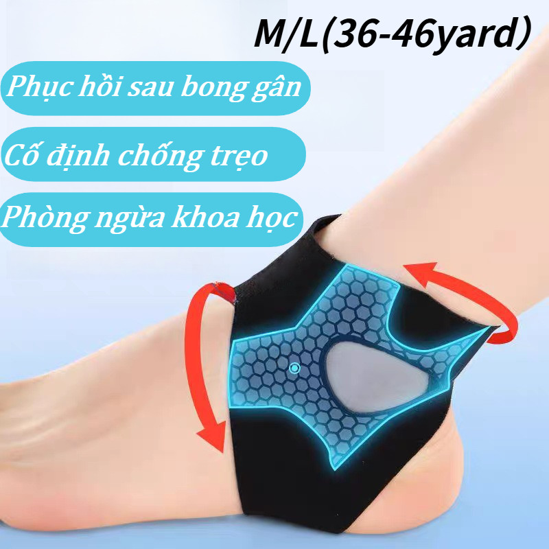 Dây bảo vệ mắt cá chân,Băng quấn cổ chân,Băng bảo vệ cổ chân,Chống Lật, Phòng Tránh Chấn Thương Đá Bóng