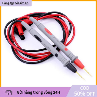 【COD】Bộ đồng hồ đo điện , bao gồm dây dẫn, que đo và connector, tương thích với đa số đồng hồ vạn năng trên thị trường
