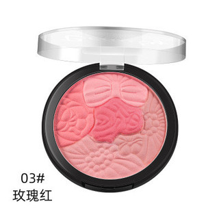 Phấn má hồng hình cánh hoa năm màu Matte Pearlescent Dập nổi đường viền có độ bóng cao 5 màu Blush Rouge