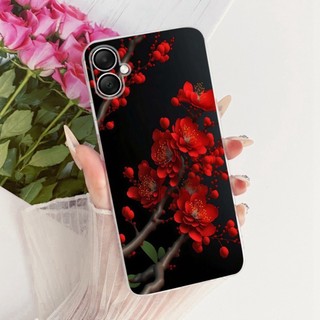 Ốp Trong Suốt Cho Samsung Galaxy A07 4G Ốp Lưng 2025 Hoa Thời Trang Mới Nơ Mềm Cho Samsung A07 SM-A075F SM-A075B Ốp Lưng