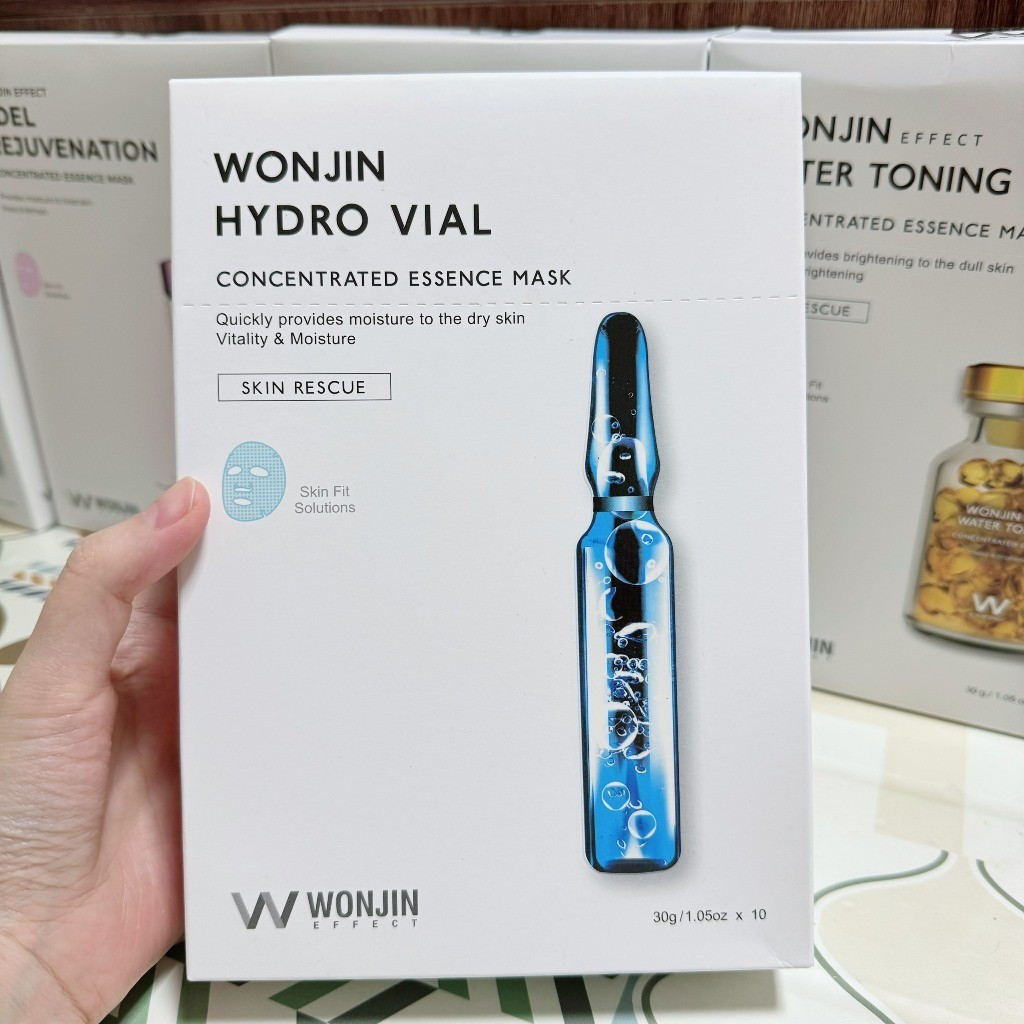 [Hàng Công Ty] Mặt nạ Wonjin hộp 10 miếng - 30 miếng | Cấp ẩm, Phục Hồi, Dưỡng Sáng, Căng Bóng
