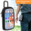 Túi đựng máy nghe nhạc CQCJ, Túi đựng MP3 MP4 chống sốc màu đen, Túi đựng nhạc bằng vải TPU có thể bảo vệ Máy nghe nhạc MP3 MP4