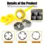Bộ 6 dụng cụ tạo ren ống nhựa - Tiện lợi cho bơm và sửa chữa hệ thống nước.