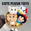10cm Gấu Dễ Thương Lợn Zaemon Series Sang Trọng Móc Khóa Đáng Yêu Mũm mĩm Mềm Nhồi Bông Mặt Dây Chuyền Hoạt Hình Túi Quyến Rũ Phụ Kiện Thời Trang Đồ Chơi
