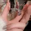 AqToCna Thời Trang Màu Hồng Pha Lê Zircon Trái Tim Nơ Ngôi Sao Mặt Dây Chuyền Vòng Tay Nữ Cô Gái Đơn Giản Thẩm Mỹ Y2K Trang Sức Quà Tặng Sinh Nhật AqToCna