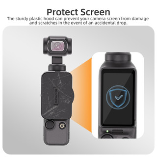 Dành Cho DJI OSMO Pocket 4P / 4 / 3 Màn Hình Bóng Bảo Vệ Từ Tính Hút Bóng Bỏ Túi 4 Pro Phụ Kiện Máy Ảnh