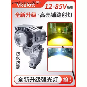 Xe Máy led Sẵn Sàng Stocklight Xe Điện Mạnh Mạch Bên Ngoài Cao Chùm Thấp Takeaway Đi Đêm Tangent Siêu Sáng Concentr
