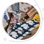 Túi đựng dao kéo OLVIDO, Hộp đựng dụng cụ cầm tay bằng vải lanh Cotton, Thiết kế cuộn lên phong cách Nhật Bản có thể tái sử dụng Dao kéo Đồ dùng du lịch