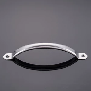 Thép không gỉ 304 Hình Nơ Hộp Dụng Cụ Tay Cầm Nắp Nồi Cắt Tay Cầm Mở Ngăn Kéo Tay Cầm Tủ Quần Áo Nhà Bếp Tay Cầm Cửa S5EY