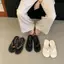 TT Phiên Bản Hàn Quốc Da Báo In Đế Dày Flip-Flops Nữ Mùa Hè Chống Trơn Trượt Mềm Da Cát