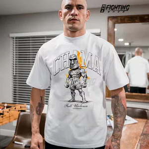 Áo thun nam Mỹ Tượng đá in họa tiết 100% Cotton cao cấp thể thao và giải trí Boxing MMA tay ngắn