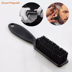 FAVORITEGOODS 1 Máy Cắt Tóc Cửa Hàng Bàn Chải Nam Dầu Đầu Bàn Chải Nóng Bền Chất Liệu Cắt Tóc Lược Kéo