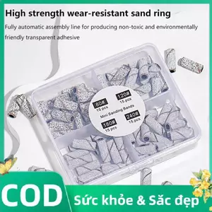 Trong Kho Làm Móng Tay Sanding Ban Nhạc Mandrel Nail Khoan Phụ Kiện 60-100 Pcs Cá Tuyết