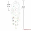 DIY Shell Dream Catcher dành cho bé gái Trang trí treo tường Dreamcatcher Quà sinh nhật cho phòng khách Phòng ngủ
