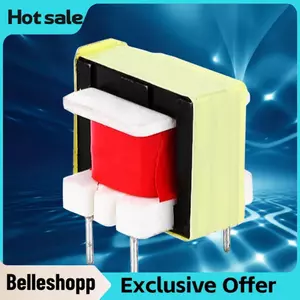 Belleshopp Máy biến áp âm thanh 1300:8 Ohm Trở kháng EE14 Làm mát bằng không khí ngâm trong dầu một pha 10 gói