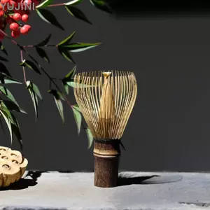 YUJUNI Matcha Whisk, Chasen tre có thể tái sử dụng, Bộ trà Nhật Bản đa chức năng truyền thống Bột trà xanh Matcha cho những người yêu thích trà