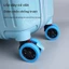 Bộ 8 Bọc Silicon Bánh Xe Cho Vali Du Lịch 4 Bánh Giảm Ồn Chống Mài Mòn Dễ Lắp Đặt BL113