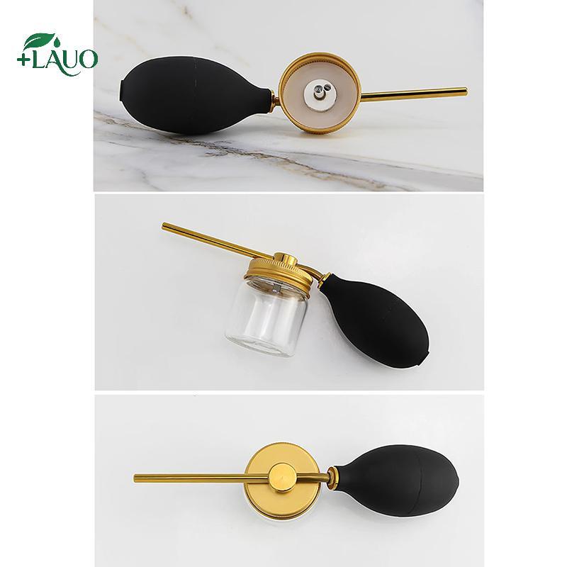 Springevenstar Refillable Talc Fiber Blower Puffer Barbers Hairdressers Talcum Chai Springevenstar