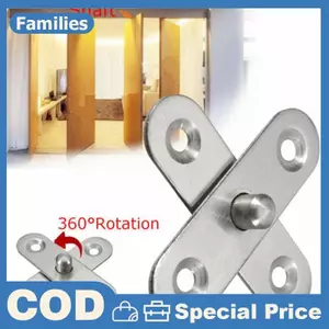 Bản lề xoay cửa xoay 360 độ bằng thép không gỉ được che giấu