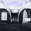 Model Y / 3 Móc Ghế Sau Có Thể Gập Lại Xe Sắp Xếp Phụ Kiện Để Bảo Quản Thân Cây Với Tay Cầm Bằng Nhựa Và Silicon Hạng Nặng Abs