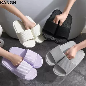Dép đi biển KANGN Cloud, Dép đi biển nữ EVA dày, Dép đế mềm chống trượt thời trang mùa hè