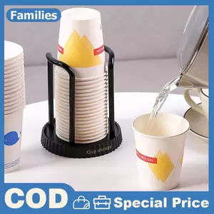 Dùng Một Lần Cốc Bảo Quản Ra Kệ Nước Trà Cốc Nhựa Hộp Đựng Cốc Hiển Thị Đứng Tổ Chức Vật Dụng Nhà Tổ Chức