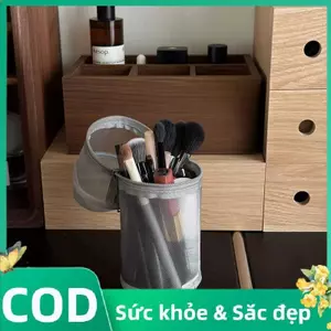 Trong Kho Dual-Sử Dụng Trang Điểm Bàn Chải Lưu Trữ Túi, Công Suất Lớn, Du Lịch Pouch Cá Tuyết
