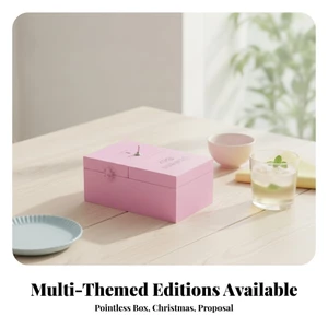 Hộp Gỗ Mới Lạ Giảm Căng Thẳng Hạt Gỗ Hộp Vô Dụng Bằng Gỗ Đồ Chơi Prank Nắp Bản Lề