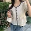 Ngọt Ngào Thiết Kế Sang Trọng Top Áo Thun Nữ Kích Thước Lớn Bao Bụng Rời Chấm Bi Áo Sơ Mi Tay Ngắn 6.23
