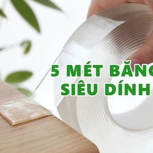 Băng keo 2 mặt siêu dính Acrylic keo dán tường băng keo dán tranh trang trí Đồ gia dụng băng dính tường decor nhà