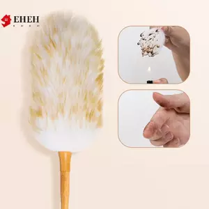 Khăn lau bụi bằng len Bàn chải lau bụi gia đình Bàn chải lau bụi làm sạch ô tô Quét bụi tại nhà Sử dụng hàng ngày Dụng cụ vệ sinh có thể giặt được VN